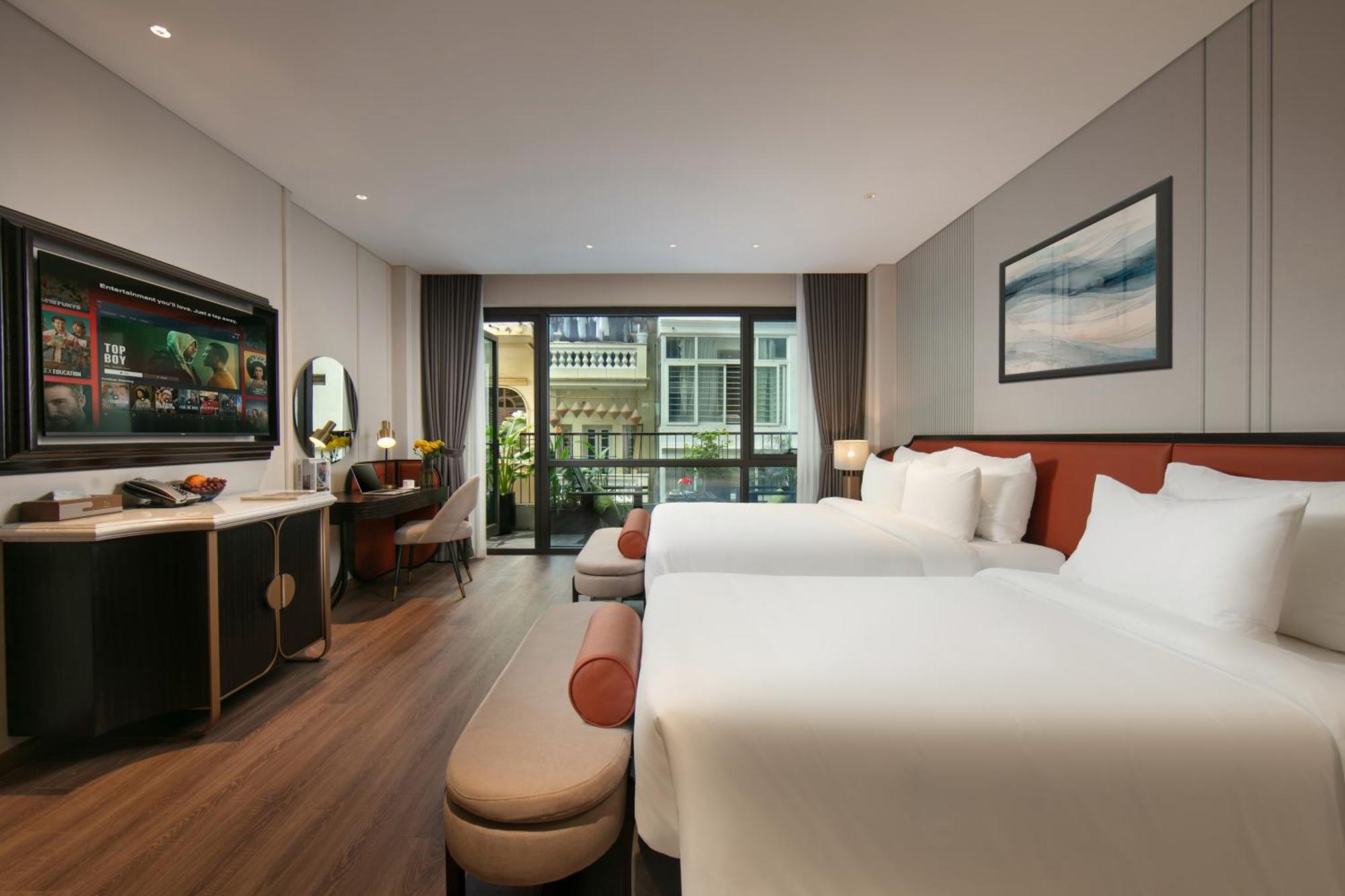 Le Premier Hotel & Rooftop Bar Hanoi Eksteriør bilde