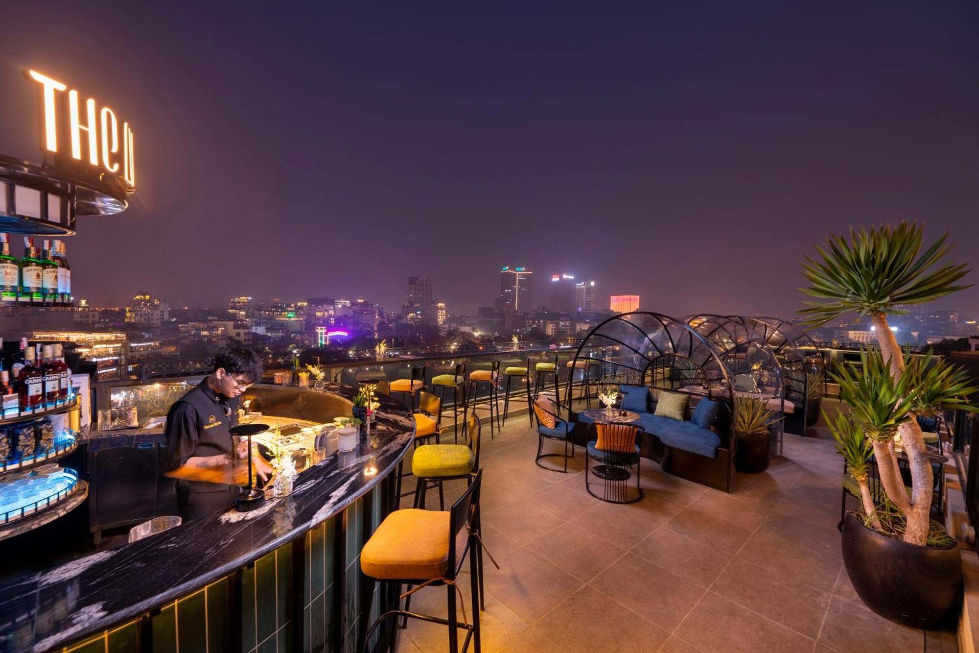 Le Premier Hotel & Rooftop Bar Hanoi Eksteriør bilde